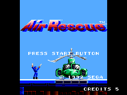 Air Rescue Title Screen